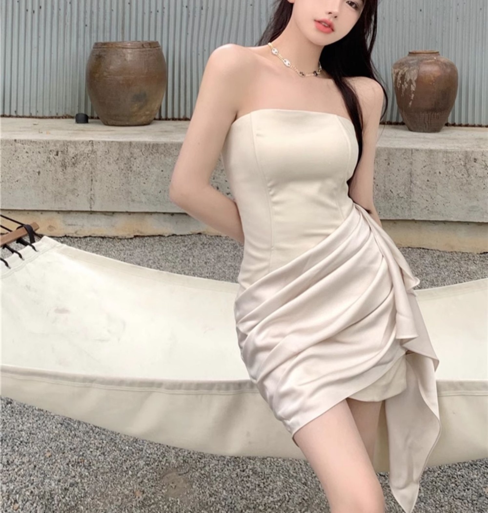 Flowers France style evening dress ladies dress for women