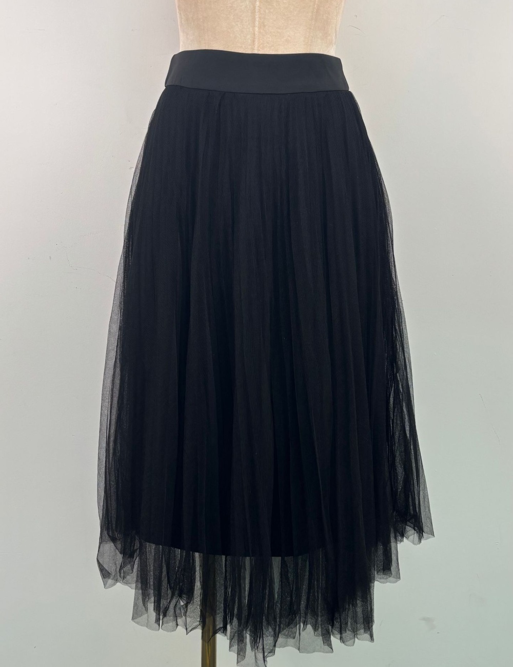 Temperament skirt autumn and winter tops 2pcs set
