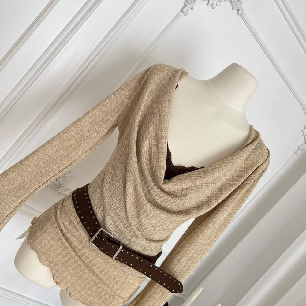 Sexy autumn sweater all-match temperament vest for women