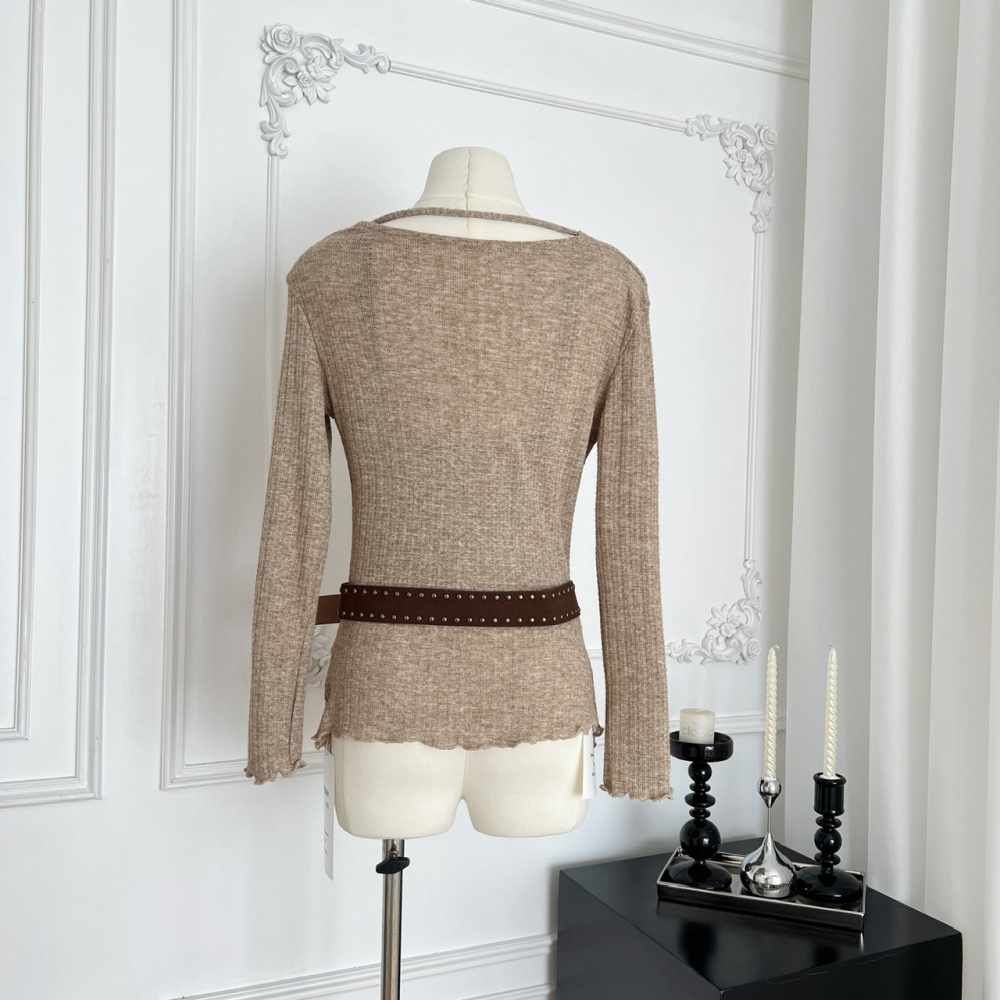 Sexy autumn sweater all-match temperament vest for women