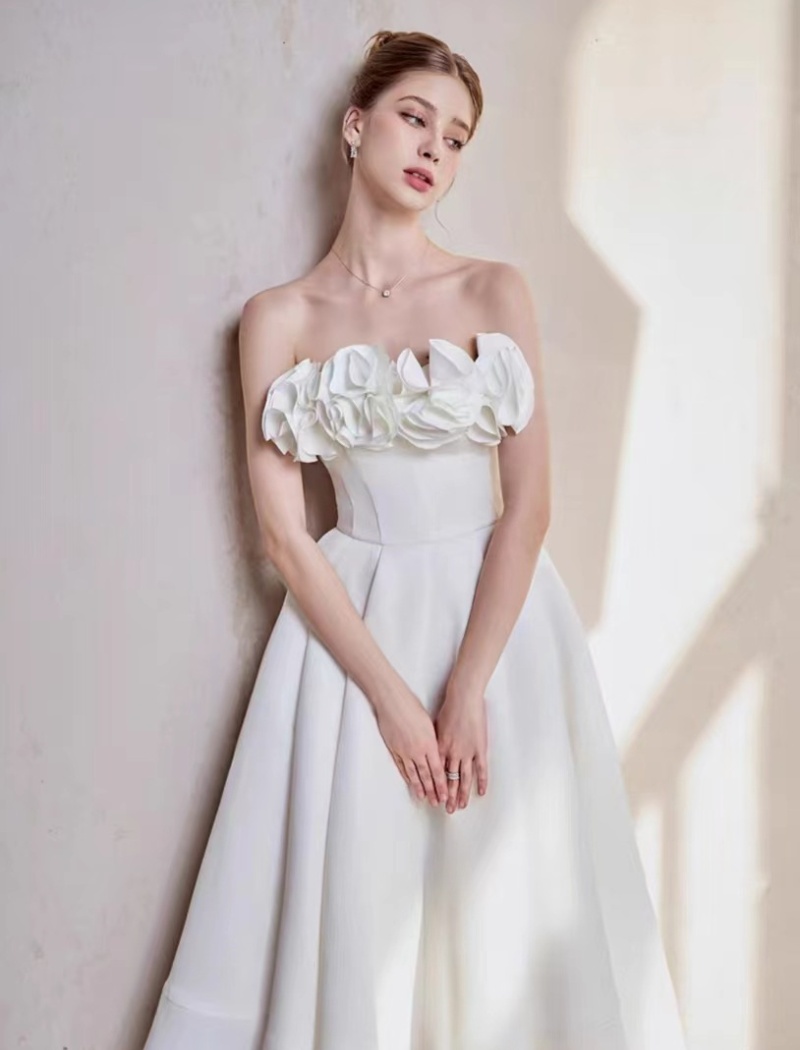 Pinched waist temperament dress sling elegant long dress