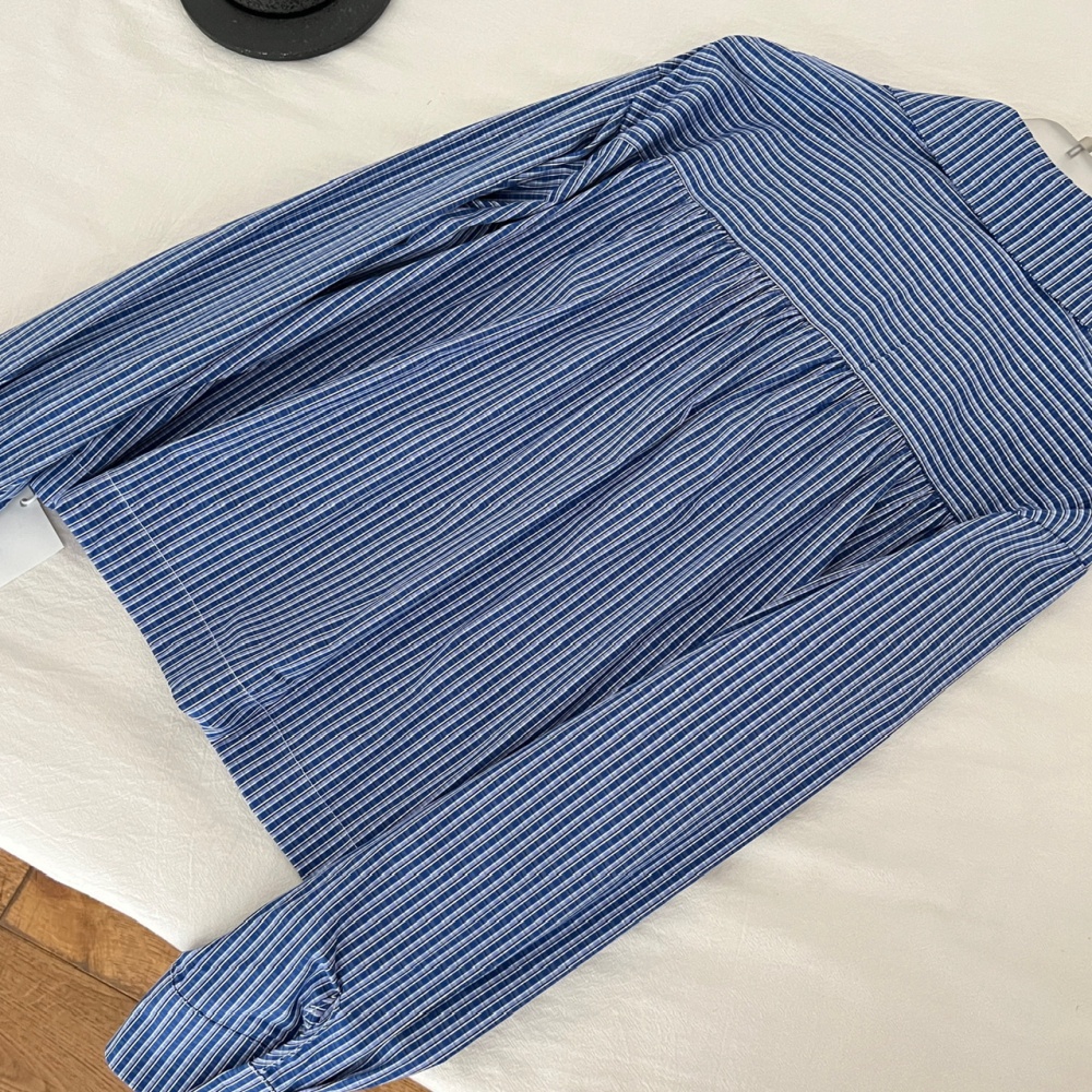 All-match spring and summer long sleeve slim shirt for women