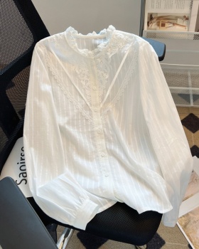 Autumn shirt lace small shirt for women