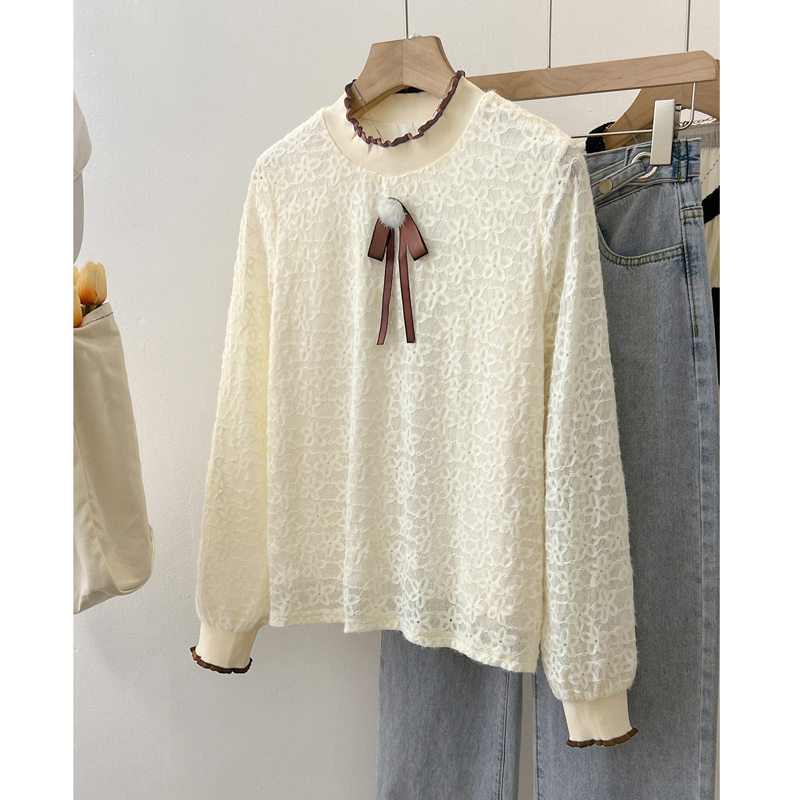 All-match shirts long sleeve bottoming shirt