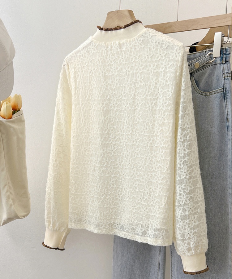 All-match shirts long sleeve bottoming shirt