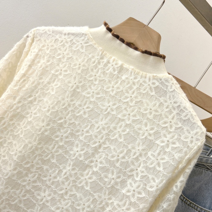 All-match shirts long sleeve bottoming shirt