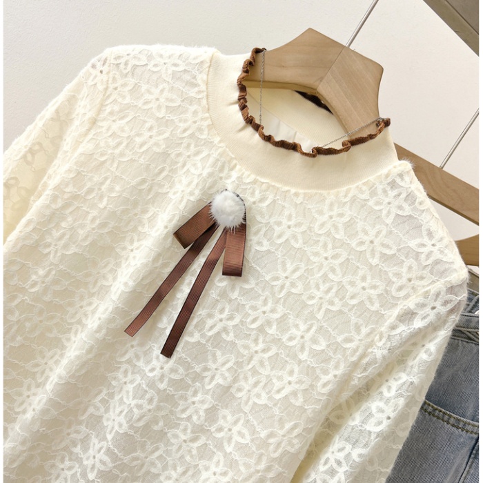 All-match shirts long sleeve bottoming shirt