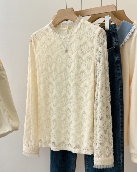 Fungus shirts slim bottoming shirt for women