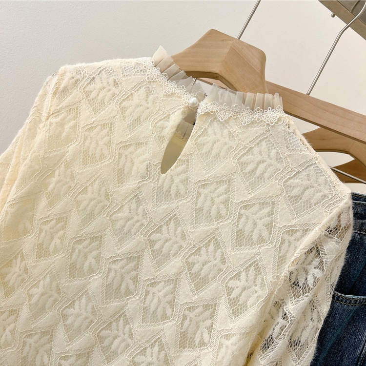 Fungus shirts slim bottoming shirt for women
