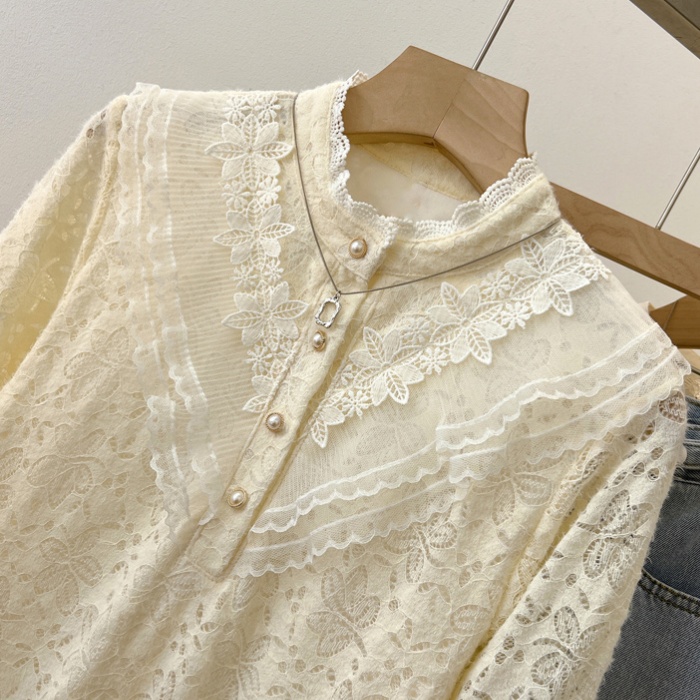Long sleeve small shirt autumn and winter shirt