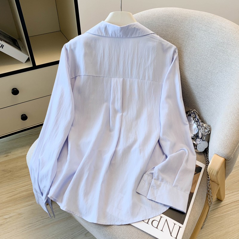 Niche Western style Pseudo-two tops stripe splice vest