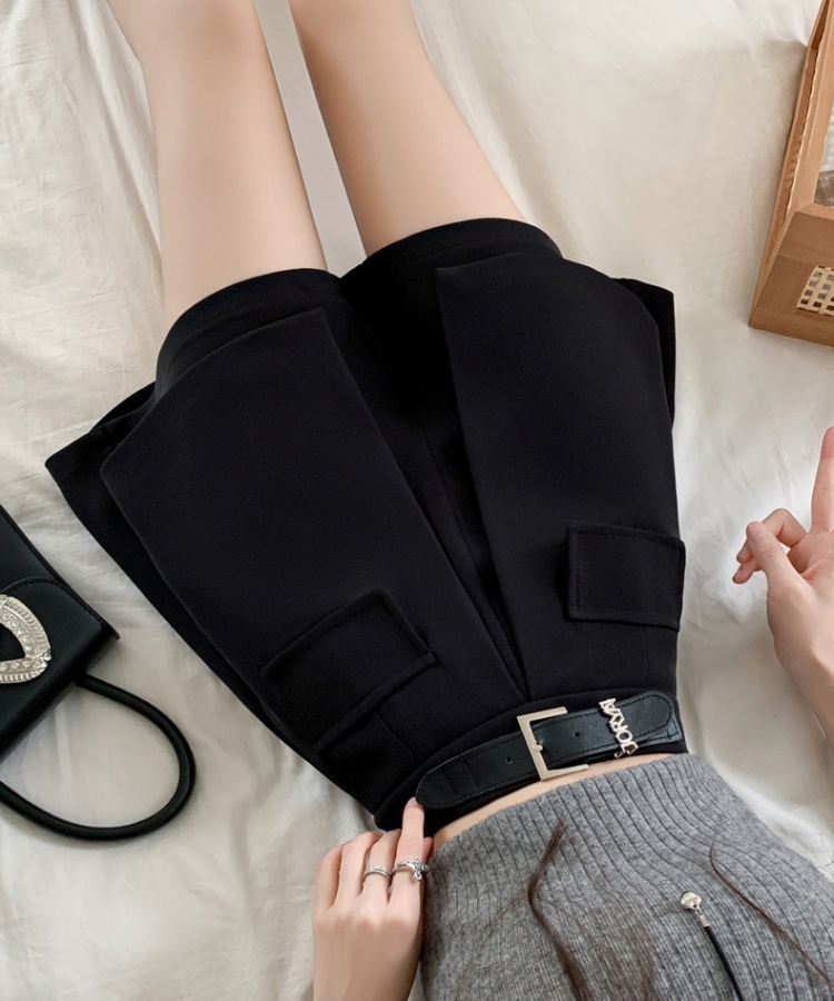 A-line business suit culottes for women