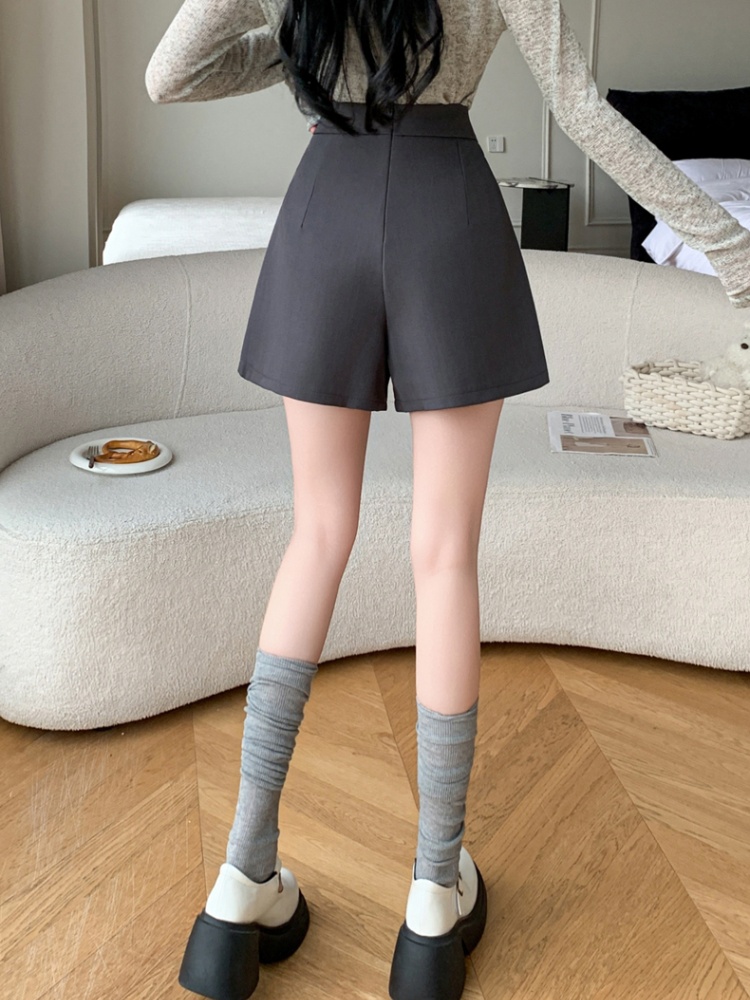 A-line business suit culottes for women
