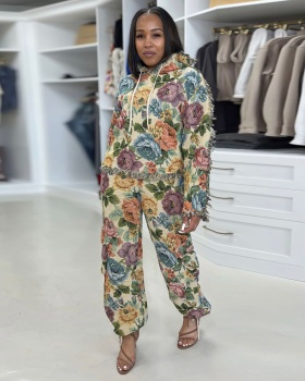 Autumn and winter long sleeve long pants a set
