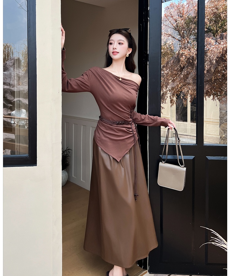 Wears outside tops bottoming shirt for women