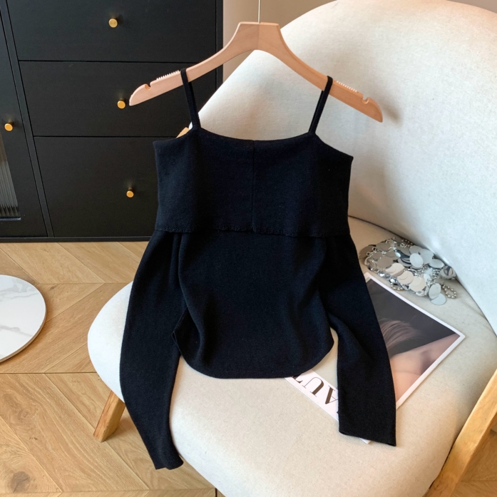 Strapless tops bottoming shirt for women