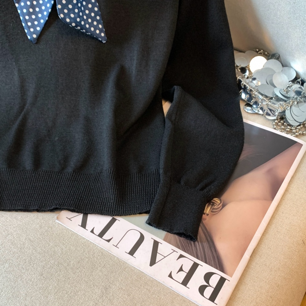 Commuting fashion autumn and winter knitted sweater for women