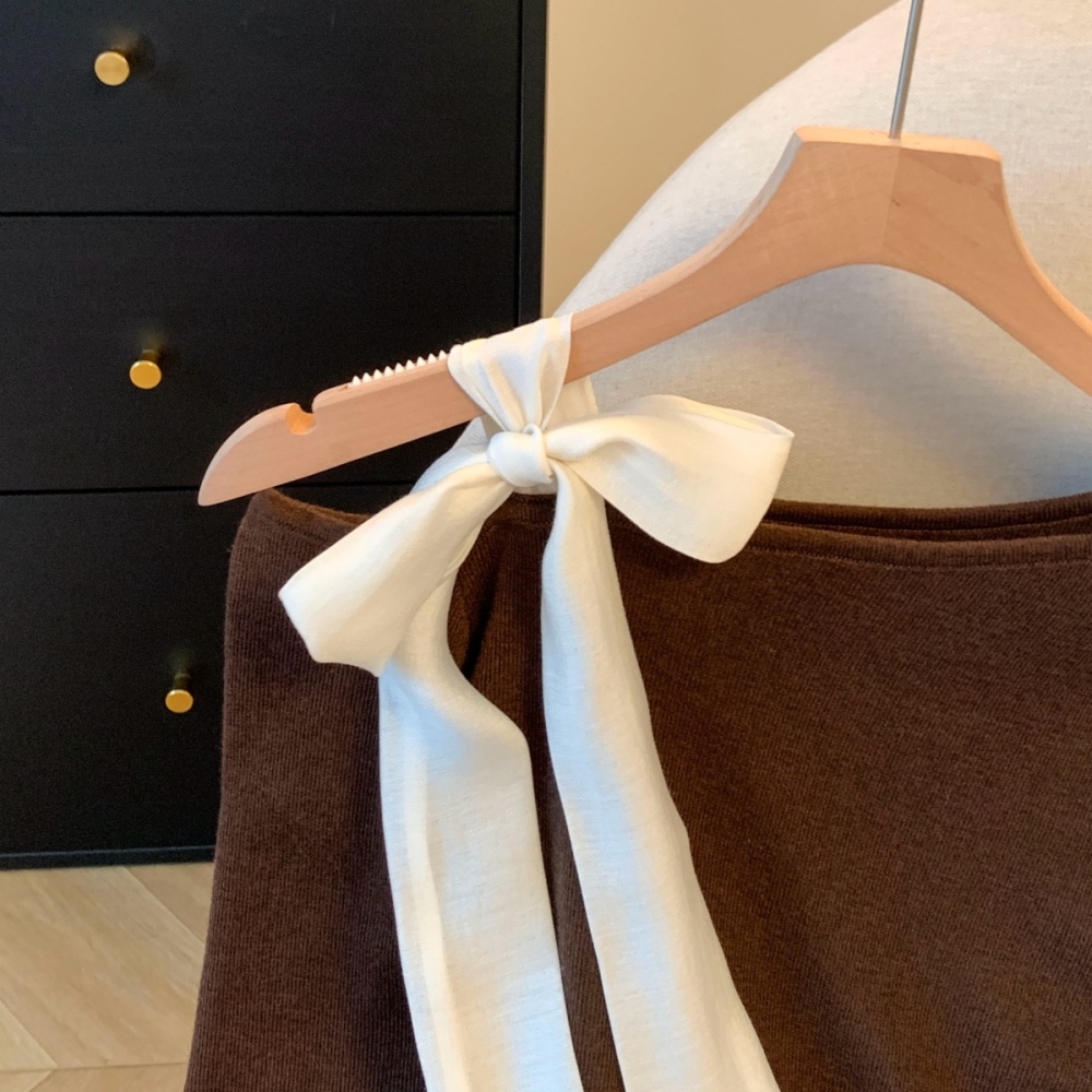 Autumn tops streamer sweater for women