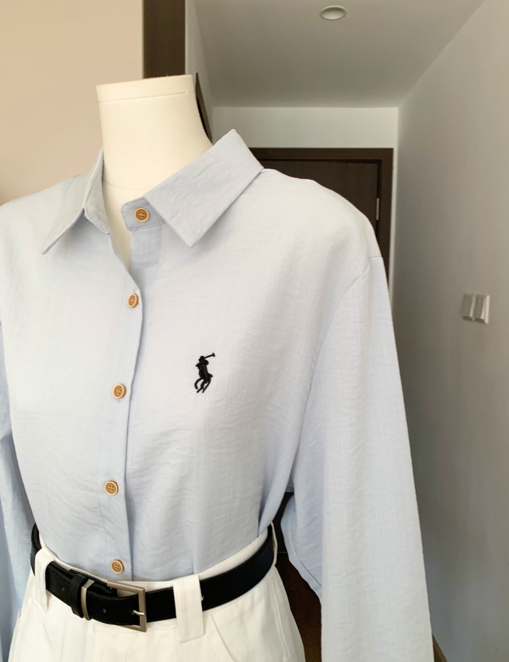 Cotton linen tops embroidery shirt 2pcs set for women