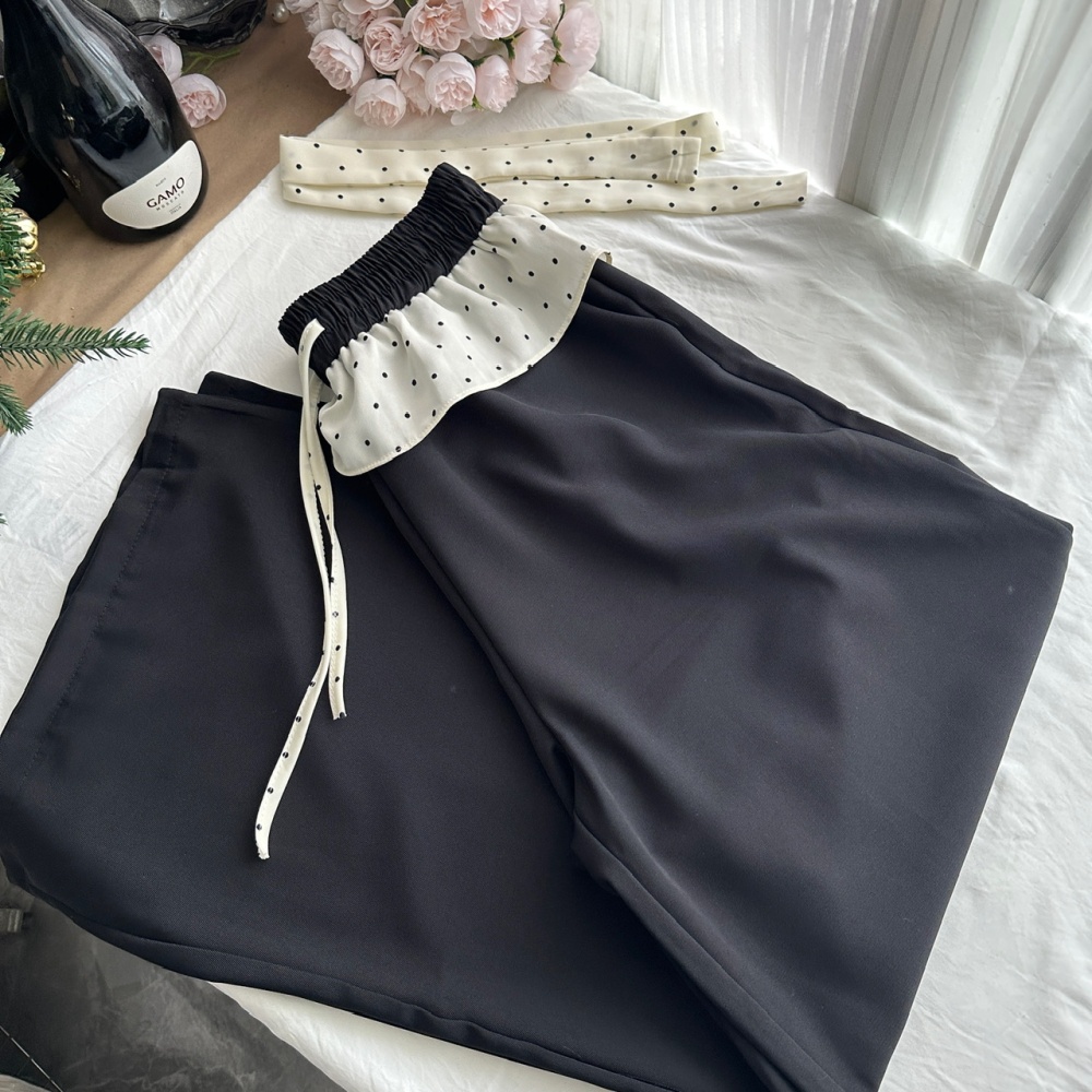 Long sleeve wide leg pants spicegirl tops a set
