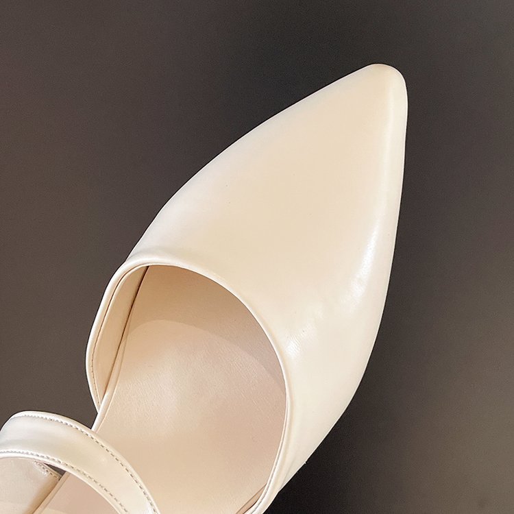 Pointed flat lazy shoes lady summer slippers for women