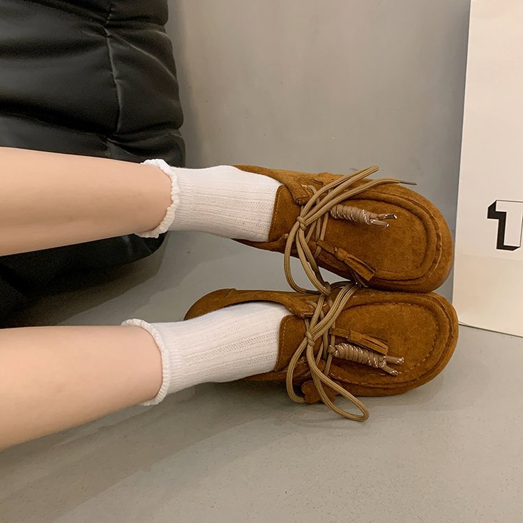 Casual autumn peas shoes broadcloth shoes for women