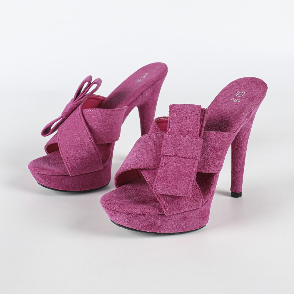High-heeled formal dress fine-root platform for women