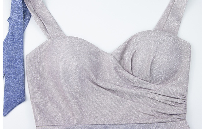 Nightclub night show tight T-back low-cut overalls dress