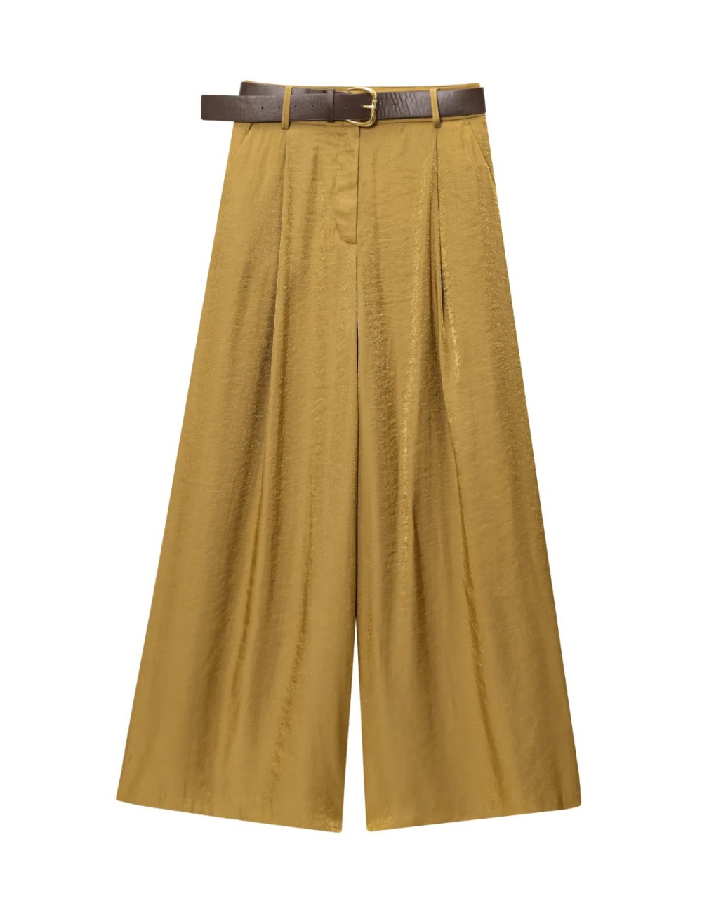 Autumn retro wide leg pants Casual long pants for women