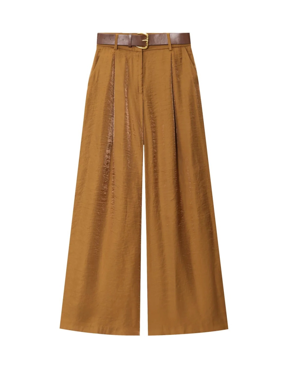 Autumn retro wide leg pants Casual long pants for women