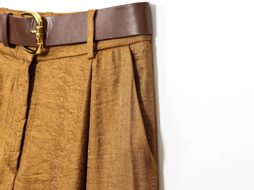 Autumn retro wide leg pants Casual long pants for women