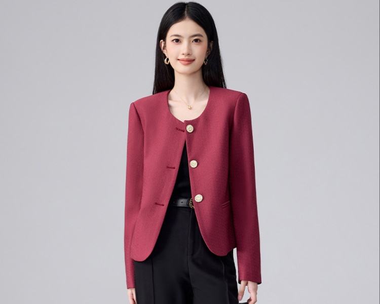 Overalls long sleeve coat autumn business suit for women