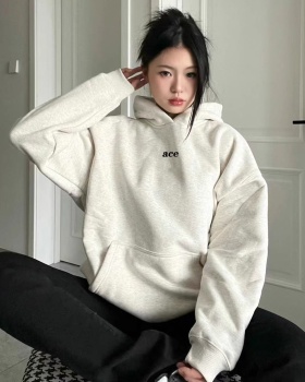 Imitation of cotton thin autumn and winter hoodie