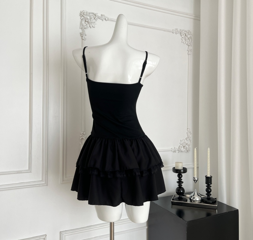 Autumn enticement dress niche kitten smock a set