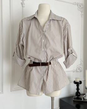 Commuting loose shirt autumn tops for women