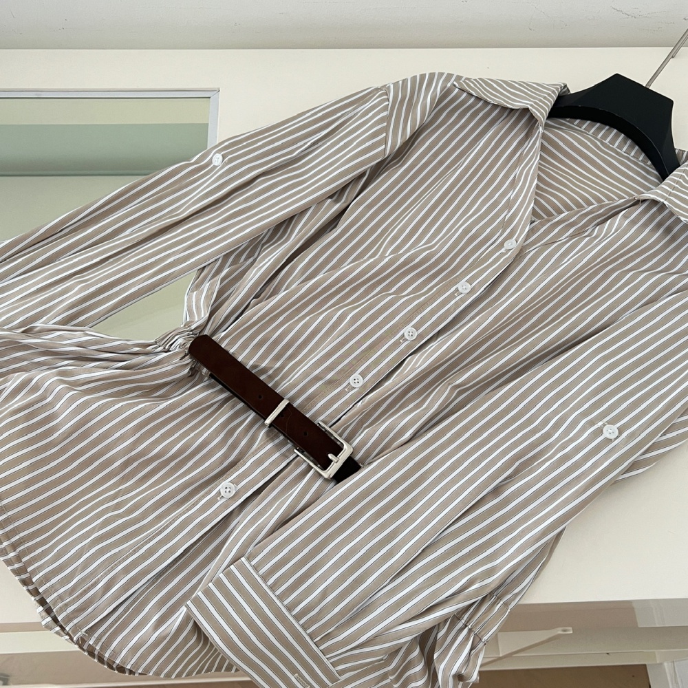 Commuting loose shirt autumn tops for women