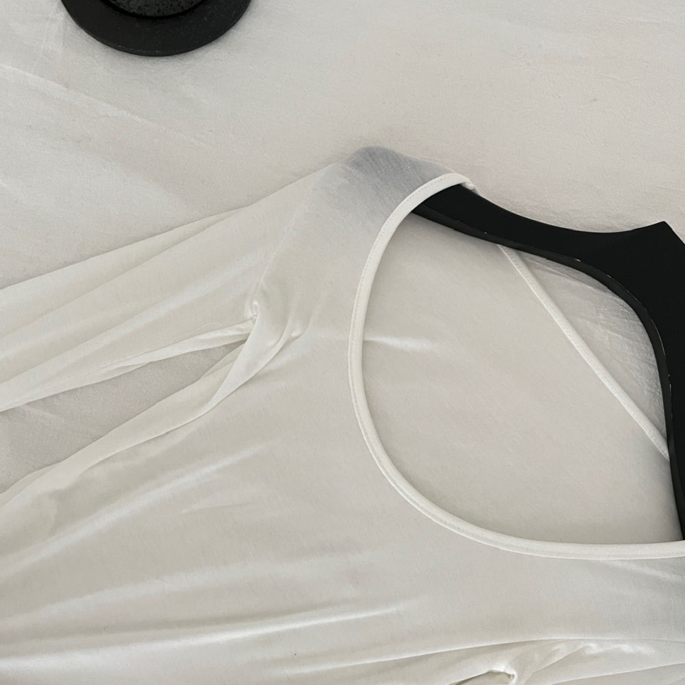 Sexy bottoming smock inside the ride black tops 2pcs set