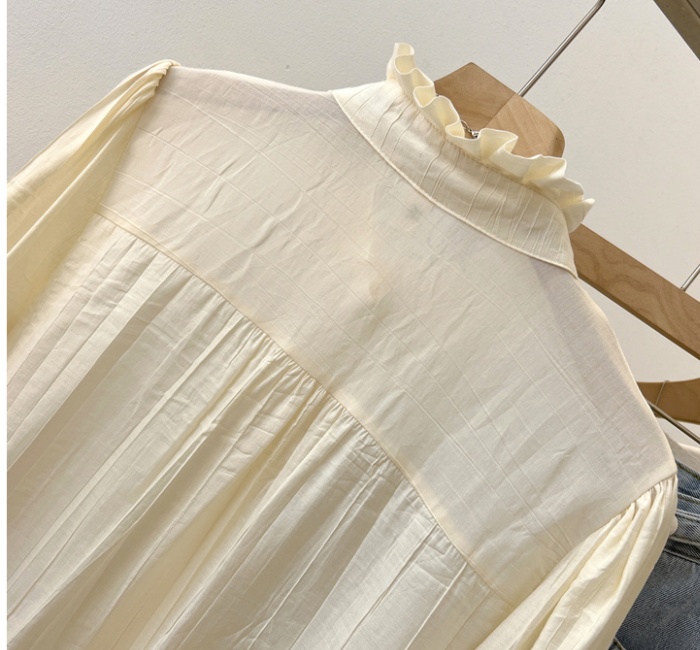 Autumn tops Chinese style shirt for women