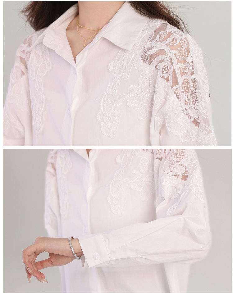 Fashion loose Casual Western style autumn shirt for women