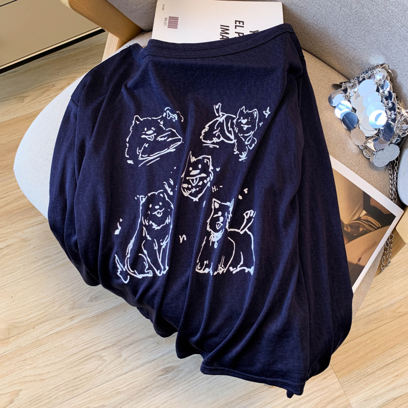 Western style thin shirts sunscreen T-shirt
