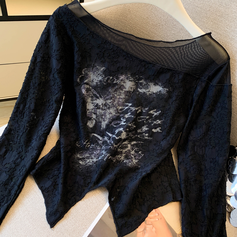 Long sleeve T-shirt tops for women