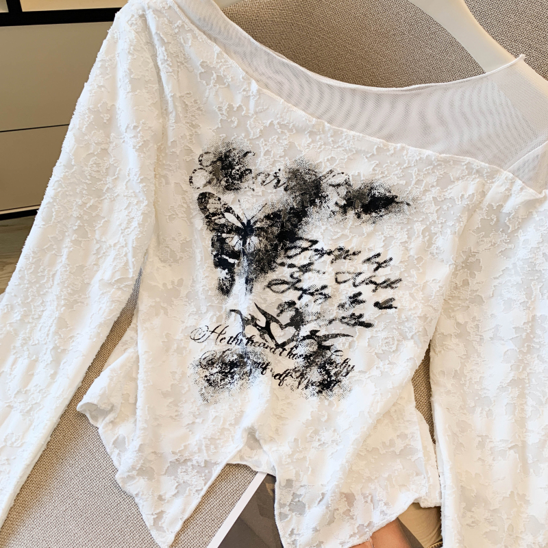 Long sleeve T-shirt tops for women
