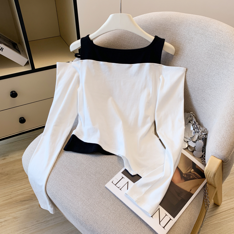 Fashion tops American style T-shirt for women