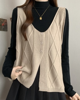 Large yard autumn vest establishment waistcoat