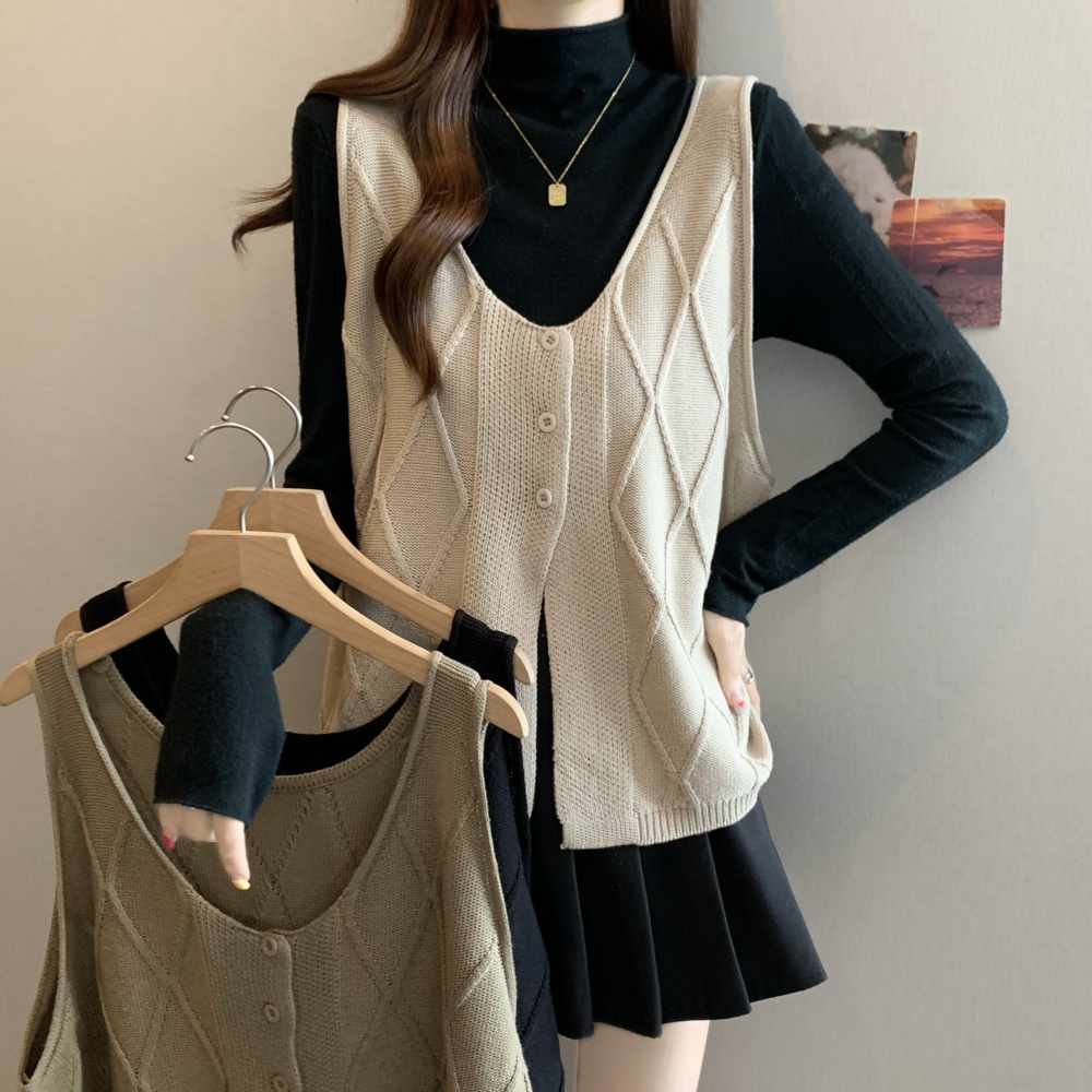 Large yard autumn vest establishment waistcoat