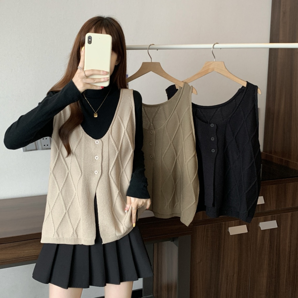 Large yard autumn vest establishment waistcoat
