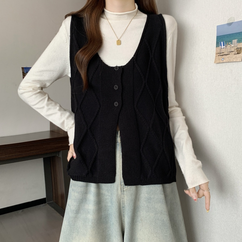 Large yard autumn vest establishment waistcoat