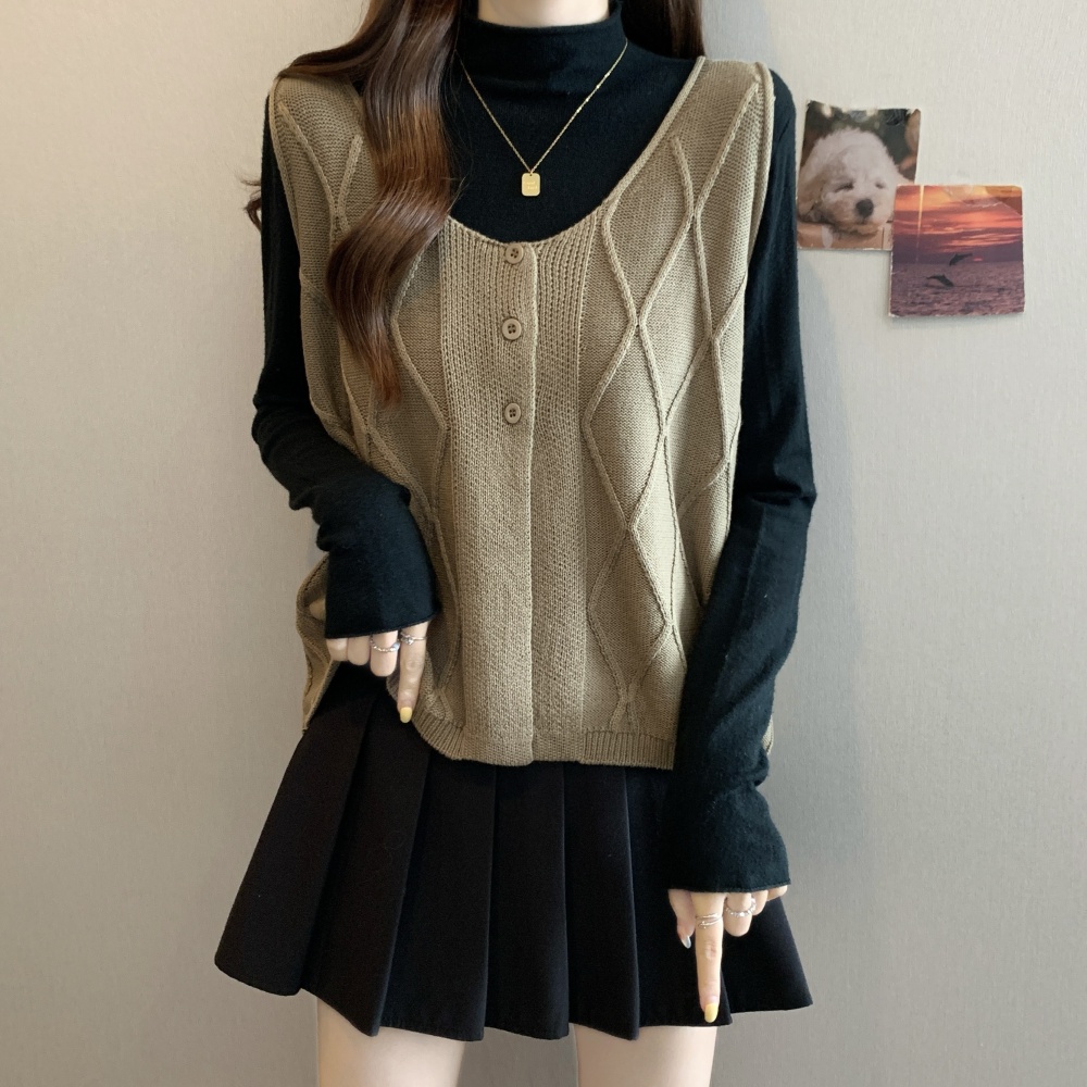 Large yard autumn vest establishment waistcoat