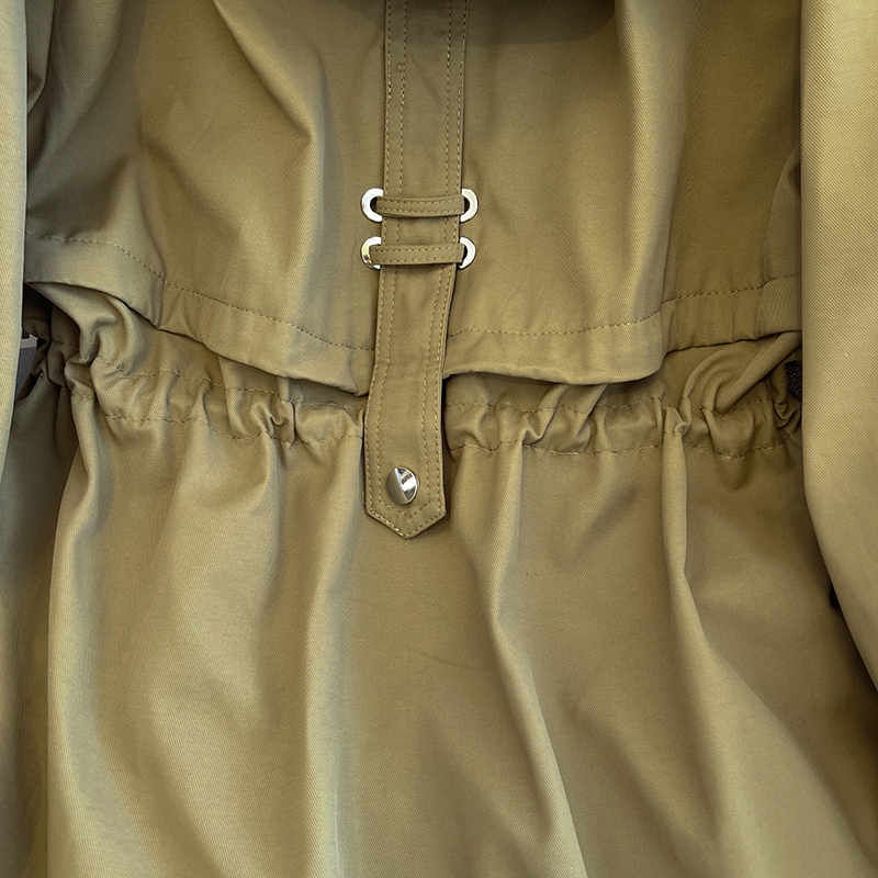 Loose coat large yard technical jacket for women