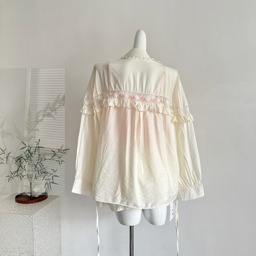 Loose niche vest summer Casual shirt 3pcs set